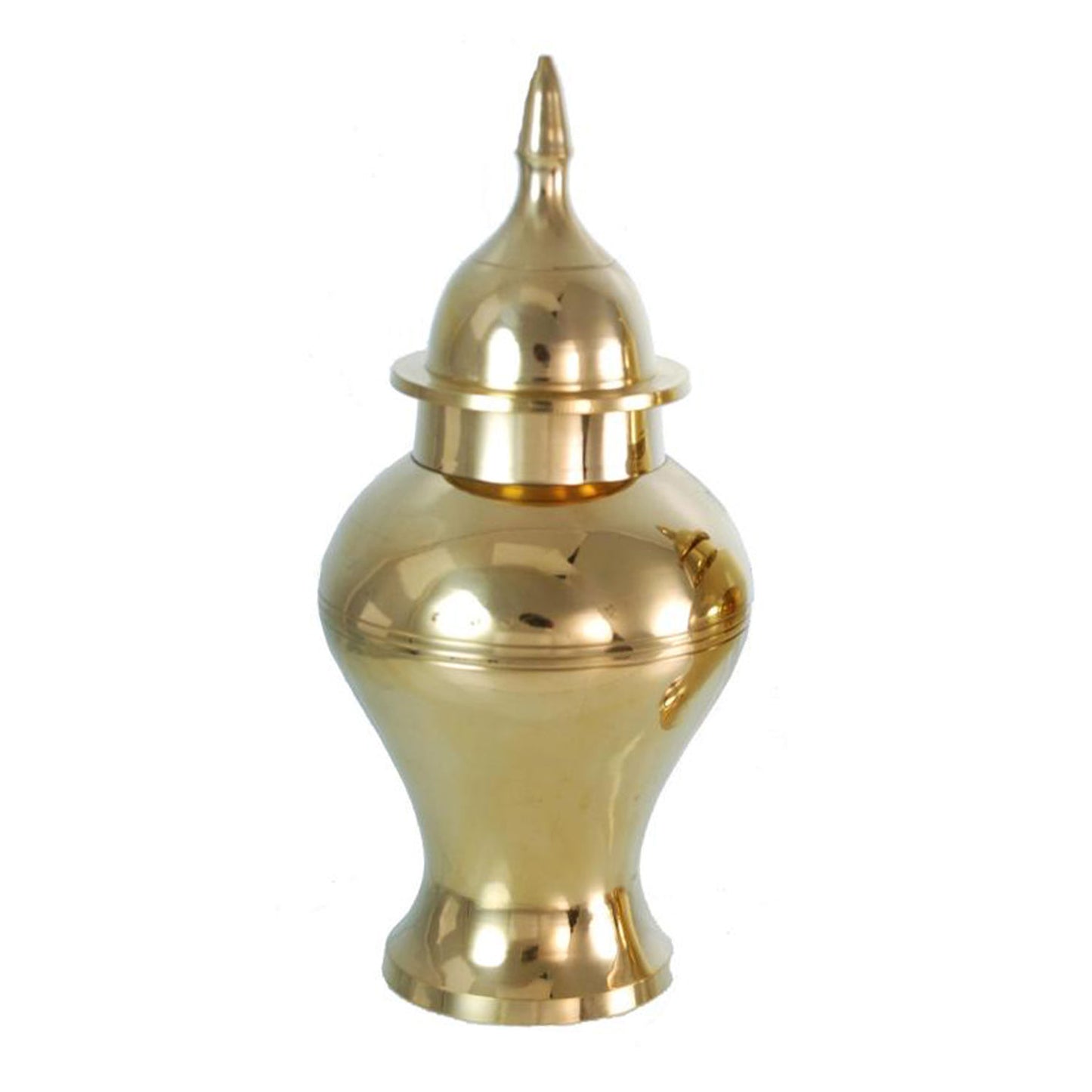 Buckingham Solid Brass Antique Ginger Jar 23 cm