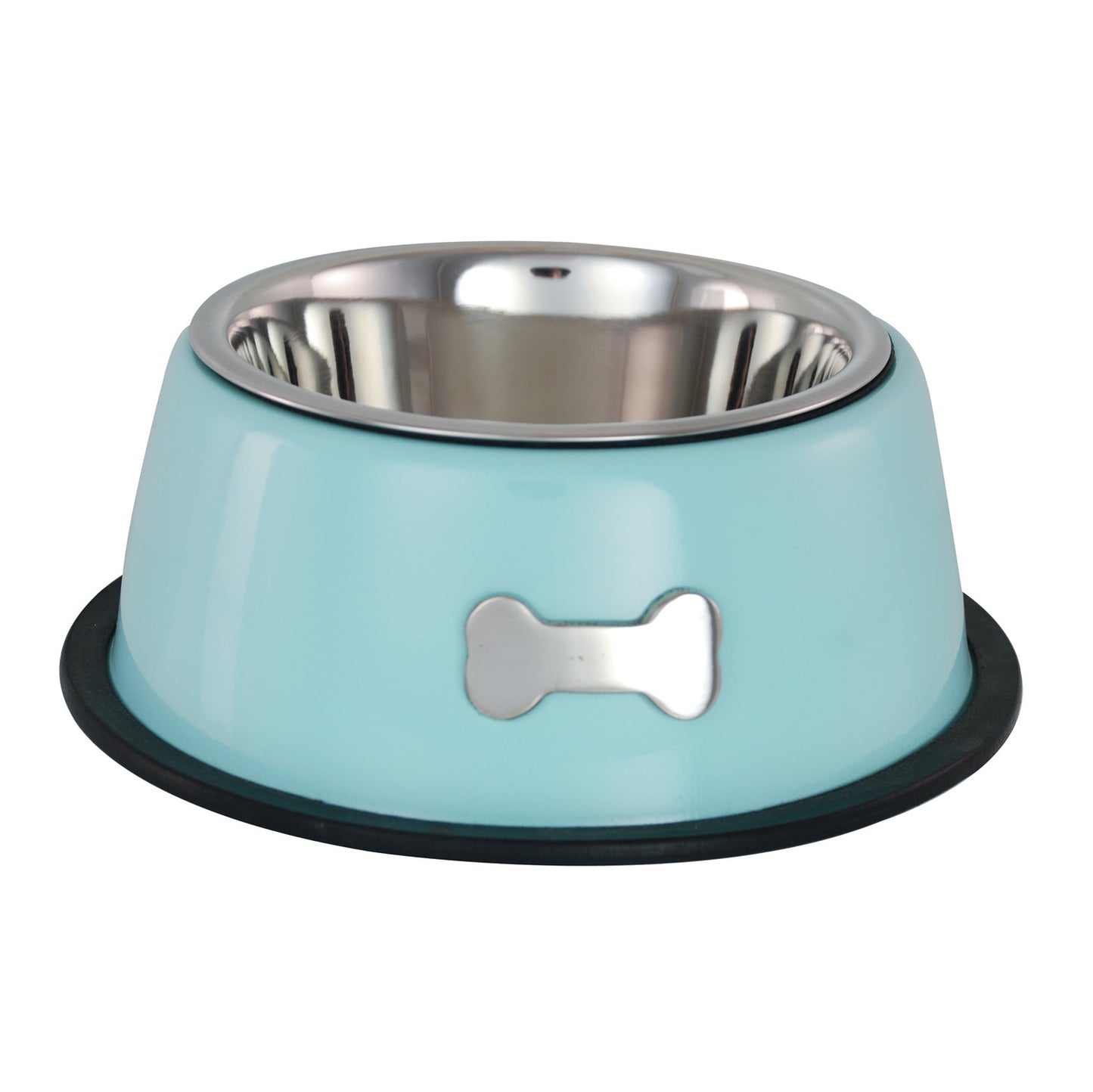 Buckingham Stainless Steel Dog Bowl Baby Green