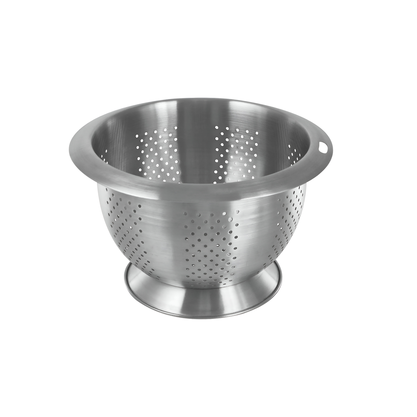 Buckingham Stainless Steel Collar Colander Matt Finish 28cm