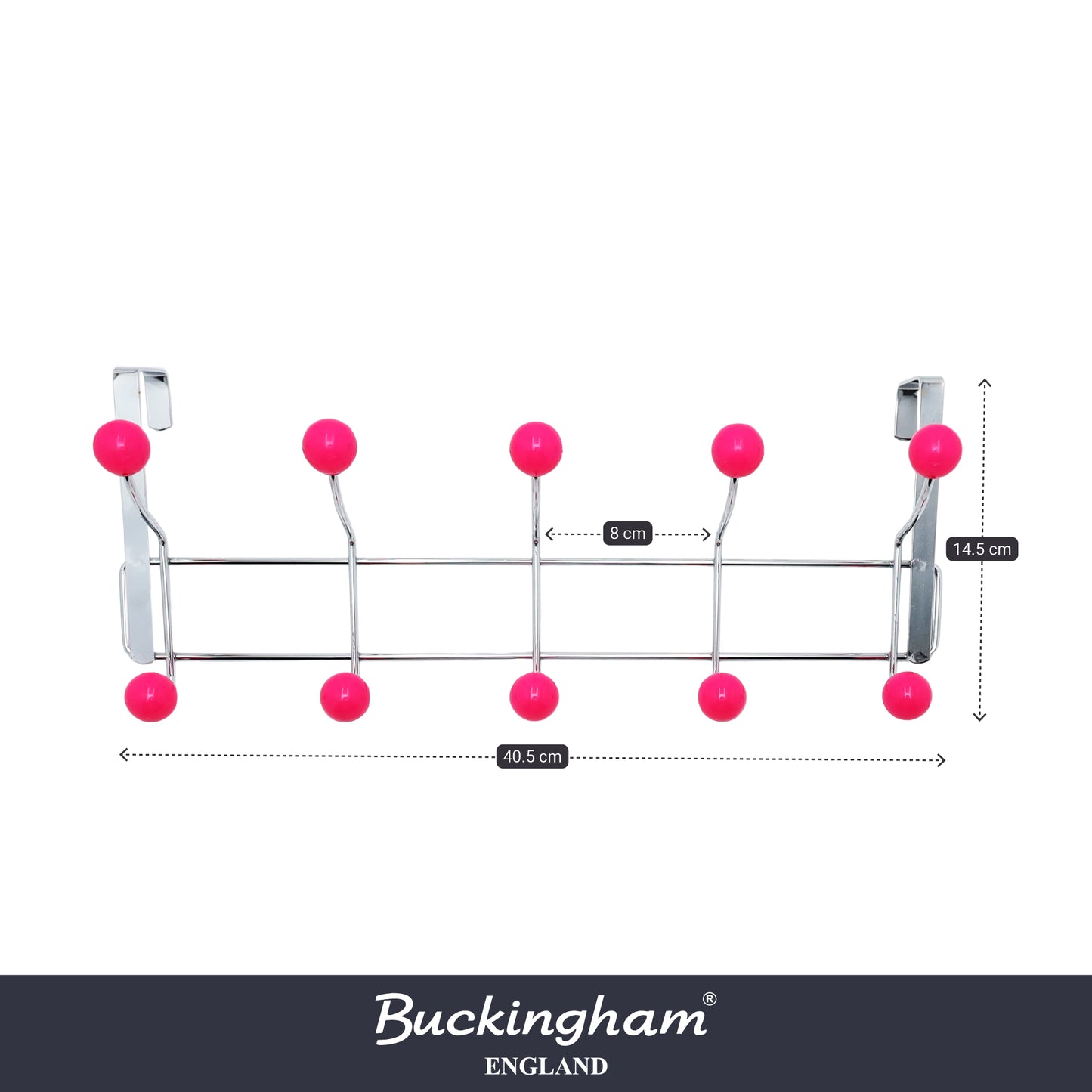 Buckingham Premium Hook Hanger Over the Door Swirl Heavy