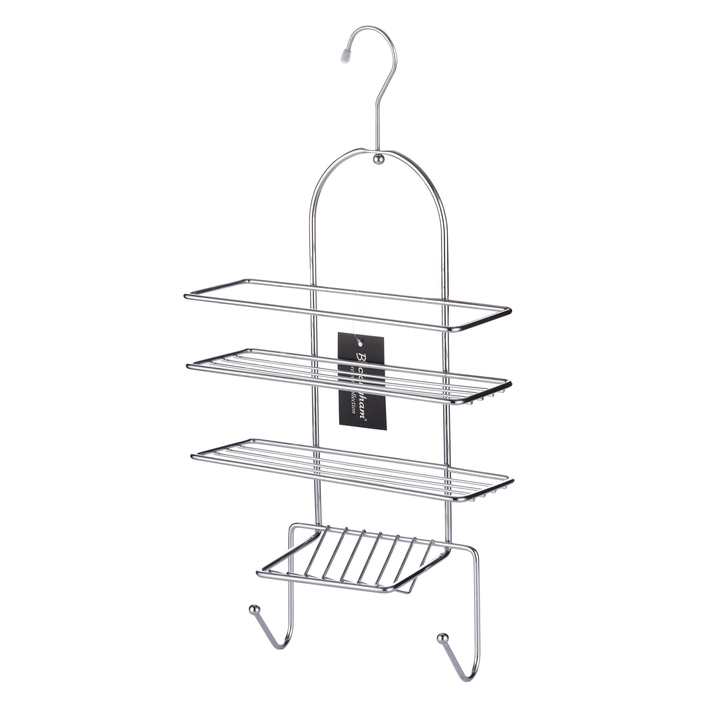 Buckingham 3 Tier Shower Caddy Chrome Plated