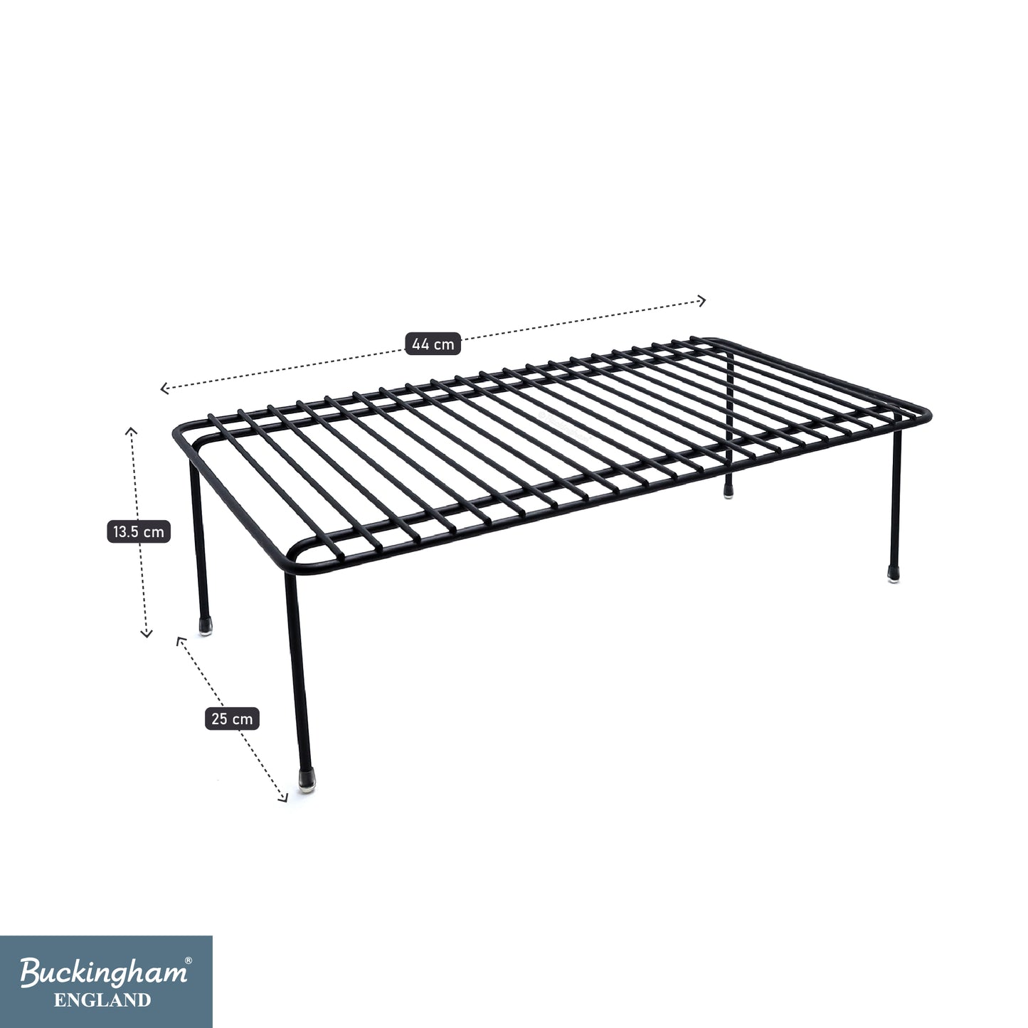 Buckingham Storage Helper Shelf Jar and Storage Organizer