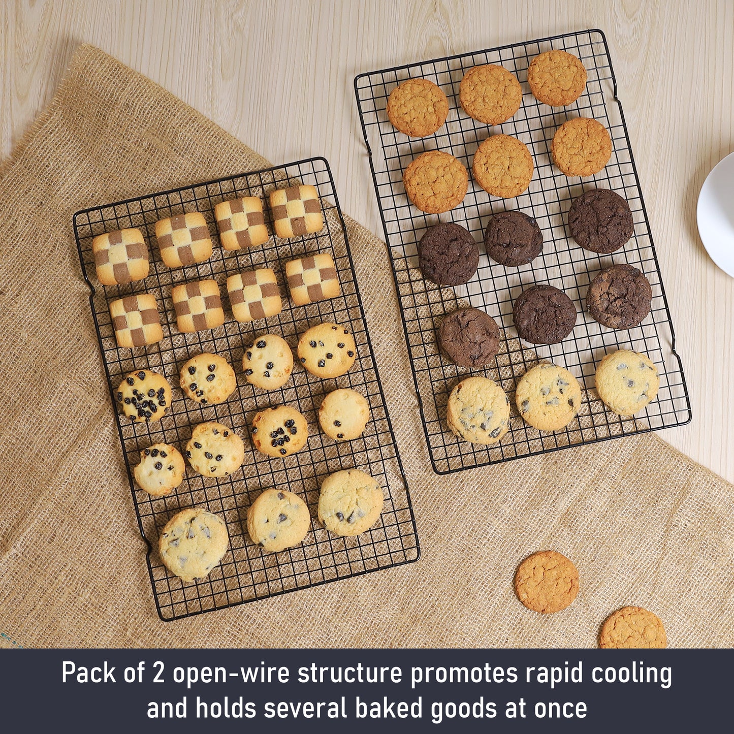 Buckingham Pack of 2 Cooling Rack