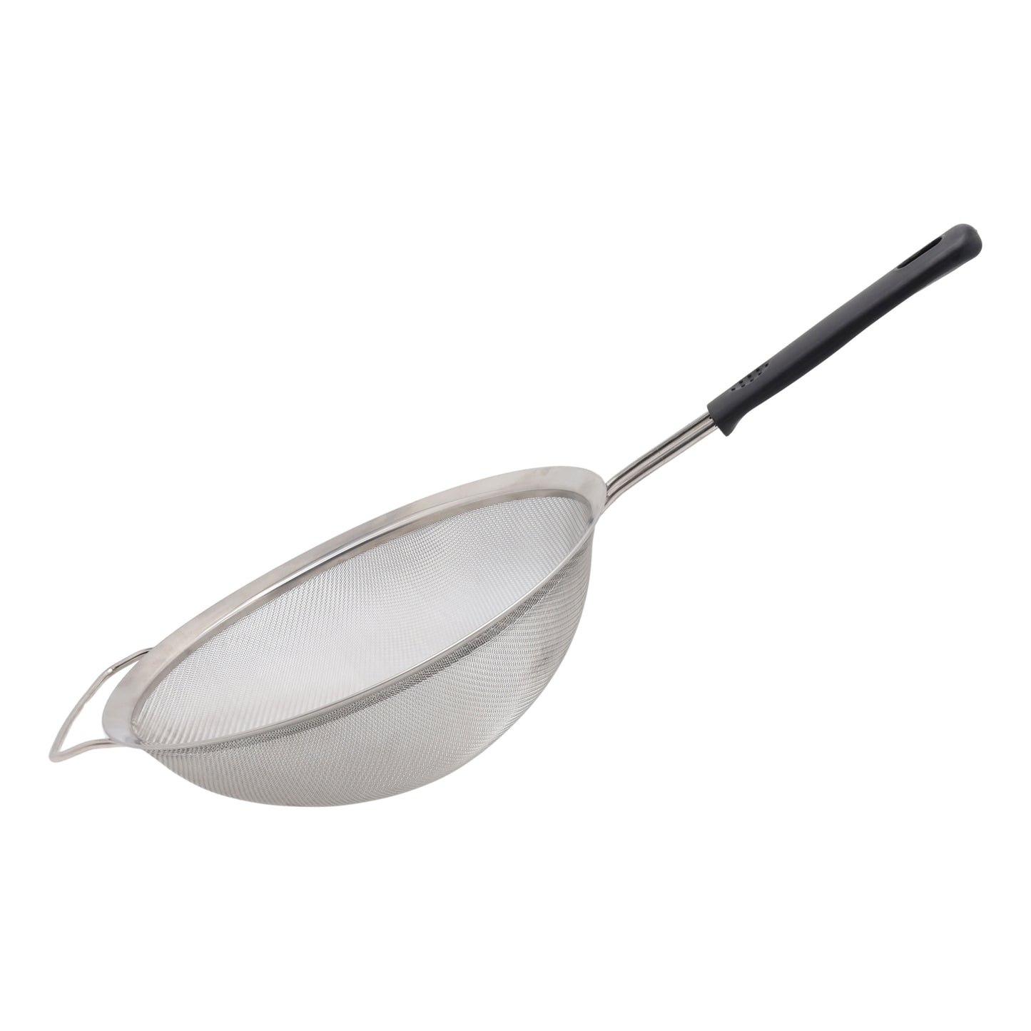 Buckingham Stainless Steel 30 Mesh Extra Fine Strainer with Sturdy Handle