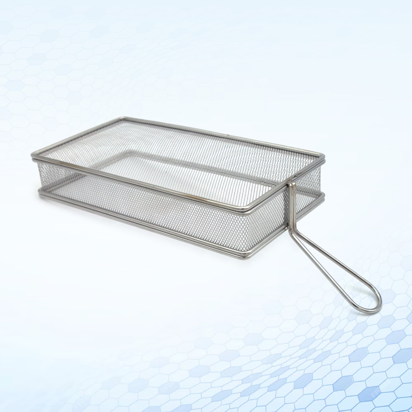 Buckingham Fine Mesh Rectangular Fry Basket