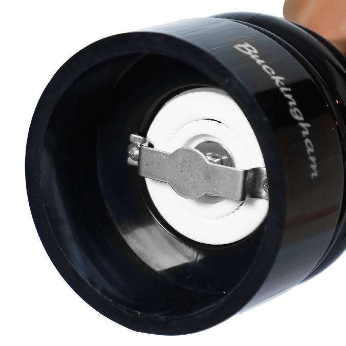 Buckingham ABS Plastic Salt/Pepper Mill Black Finish