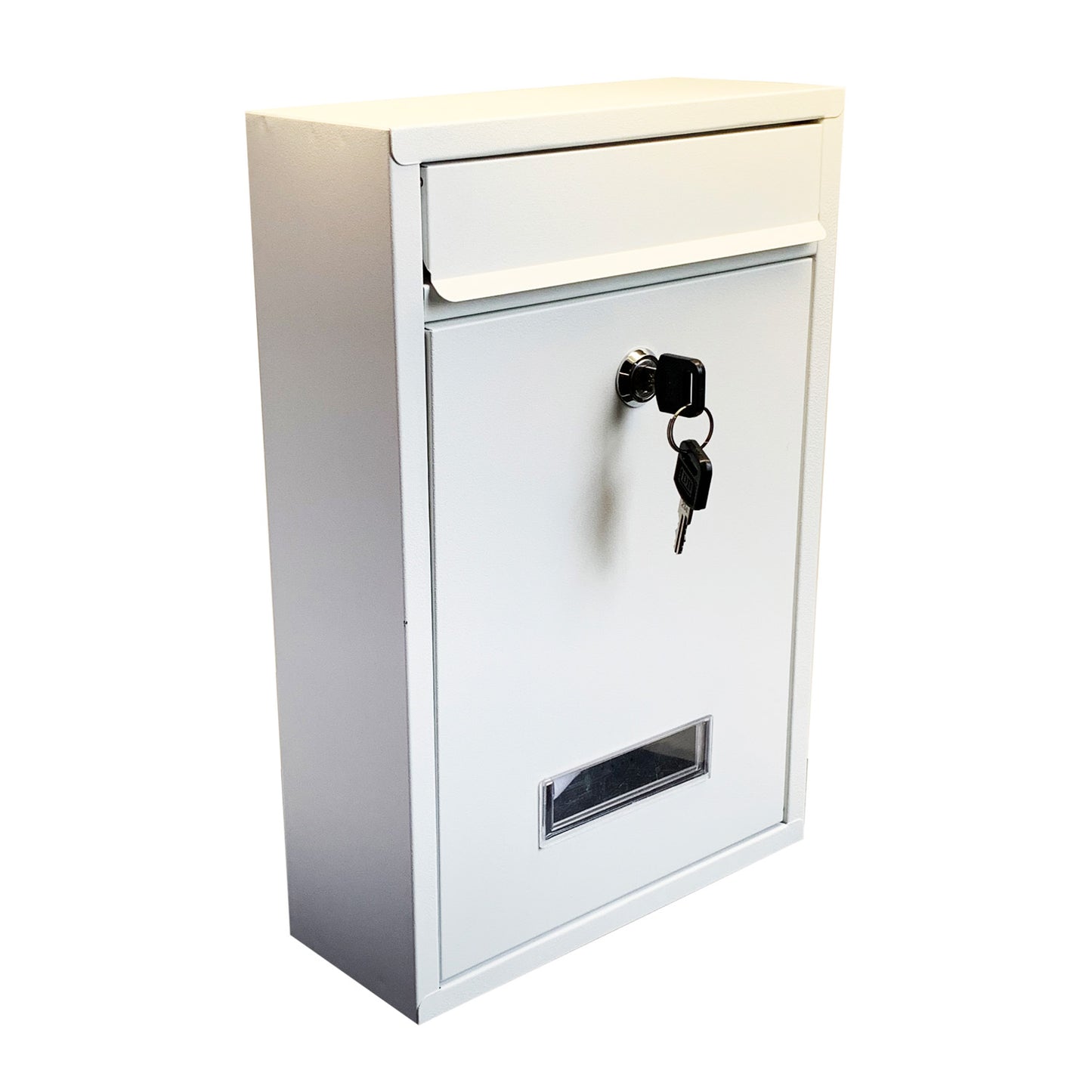 Buckingham Wall Mounted Steel Lockable Mail, Post, Letter Box, Weather Resistant