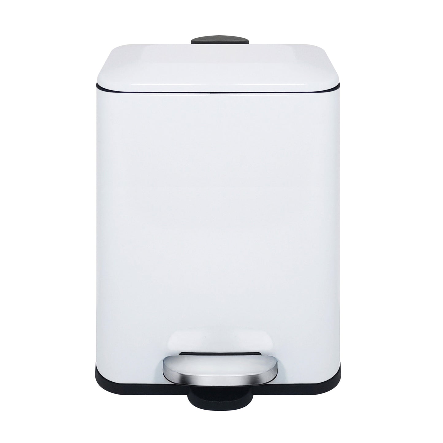 Buckingham White Powder Coated Bin 5 Litres