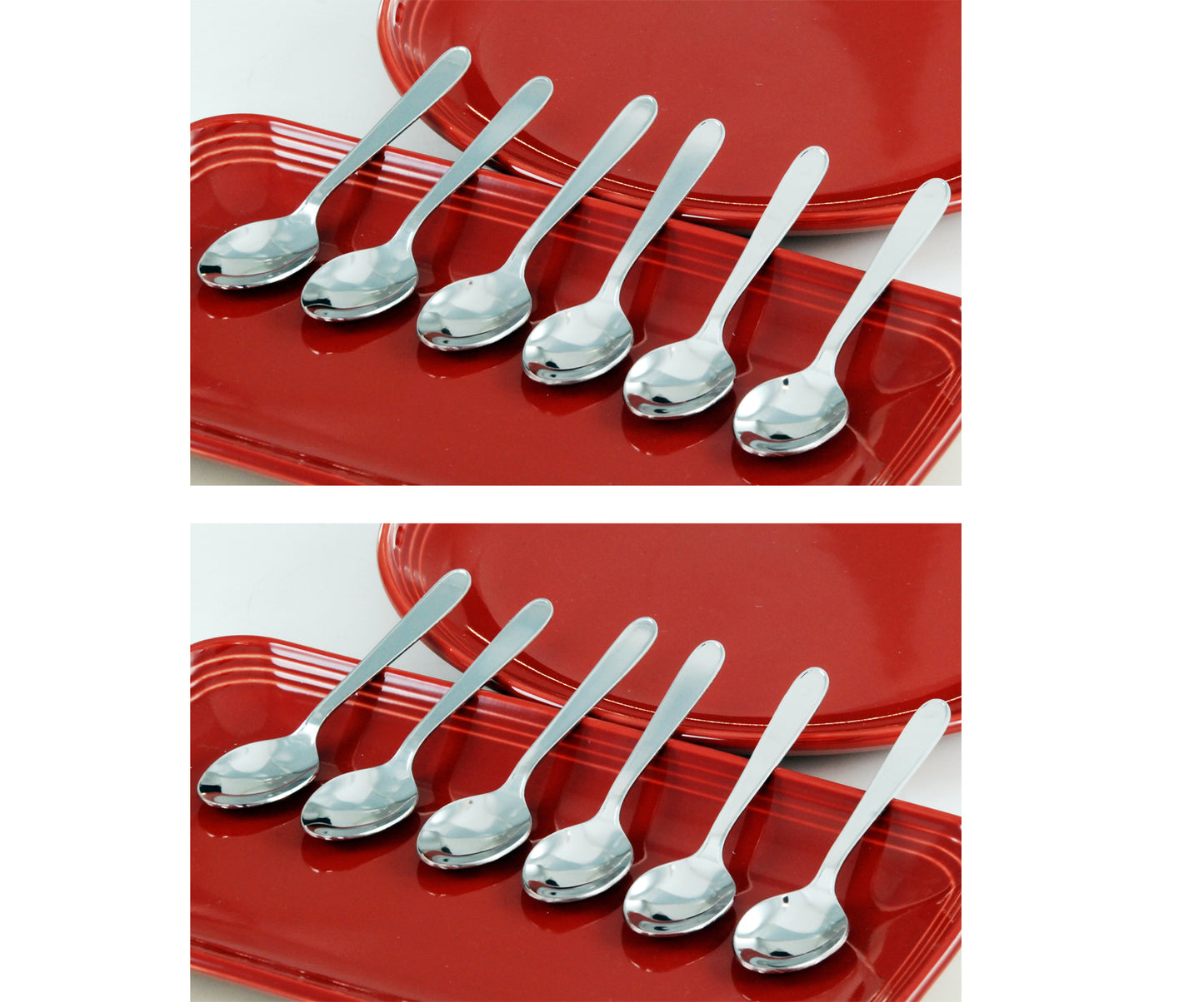 Buckingham Stainless Steel Tea Spoons Teaspoons : Pack of 12