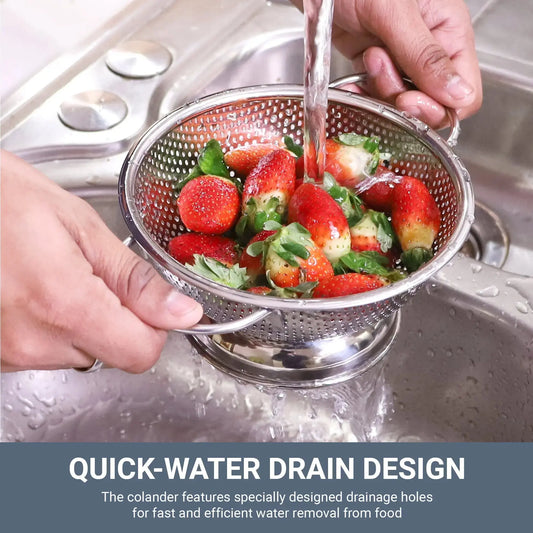 Colanders-Sieves-Essential-Kitchen-Tools-for-Straining-Draining Buckingham Cookware UK