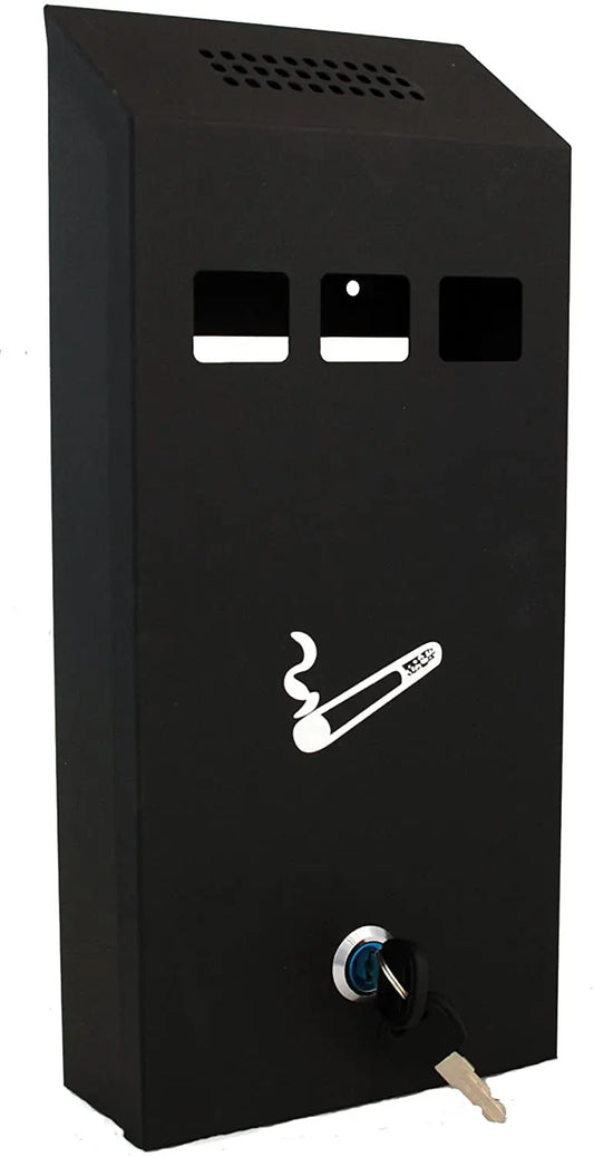 Keep-Outdoor-Spaces-Clean-with-Wall-Mount-Ashtray-Bins Buckingham Cookware UK