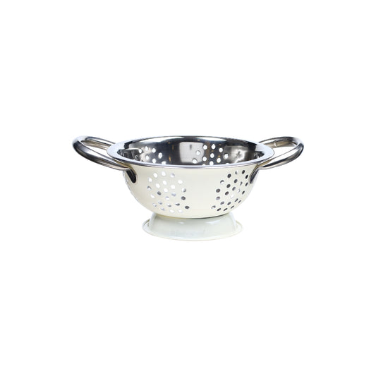 Buckingham Stainless steep Deep colander Cream