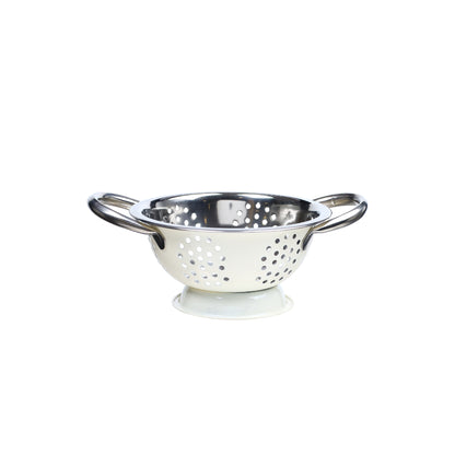 Buckingham Stainless steep Deep colander Cream
