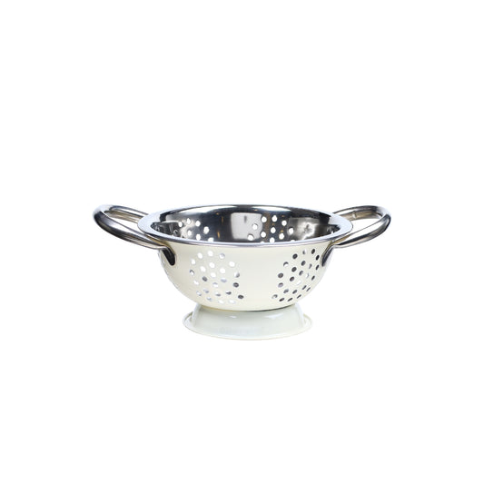 Buckingham Stainless steep Deep colander Cream
