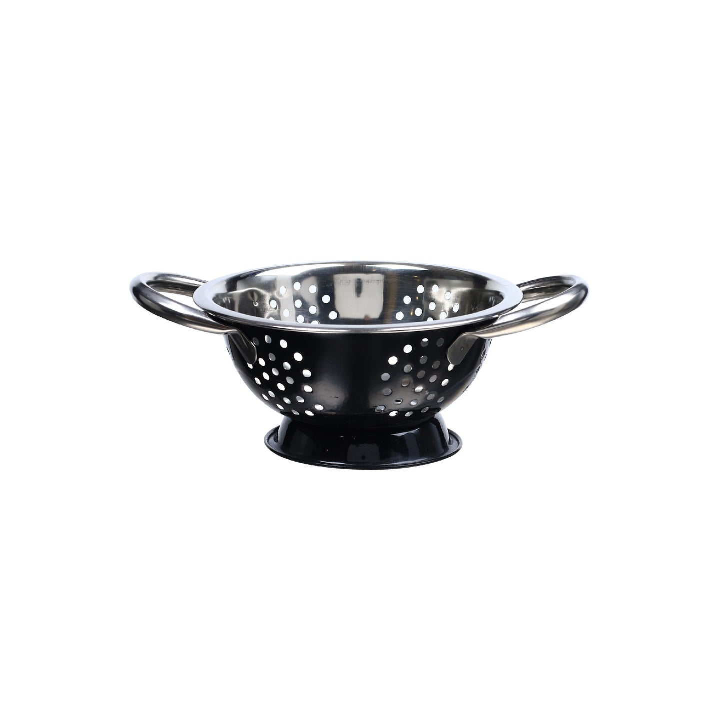 Buckingham Stainless Steel Deep Colander Black