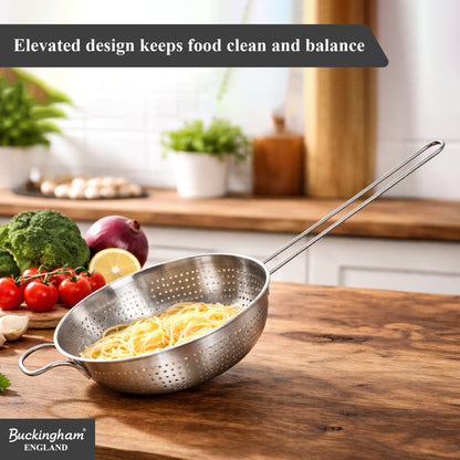 Buckingham Global Colander 22 cm , Long Handle
