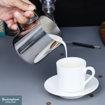Buckingham Stainless Steel Espresso Coffee Jug