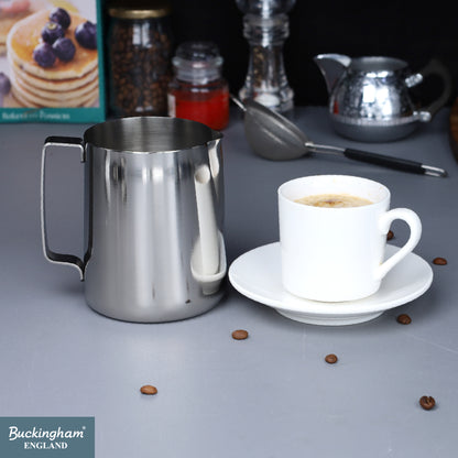 Buckingham Stainless Steel Espresso Coffee Jug