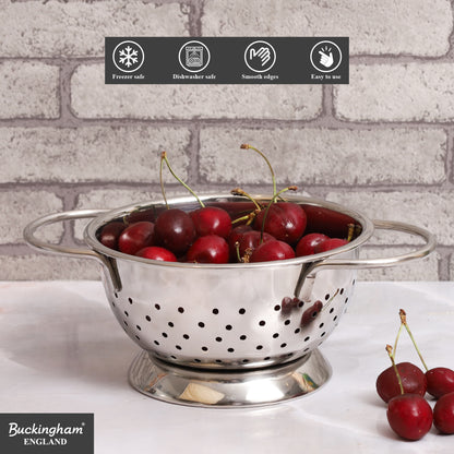 Buckingham Stainless Steel Hemisphere Colander