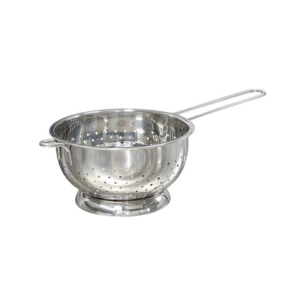 Buckingham Stainless Steel Hemisphere Colander Long Handle