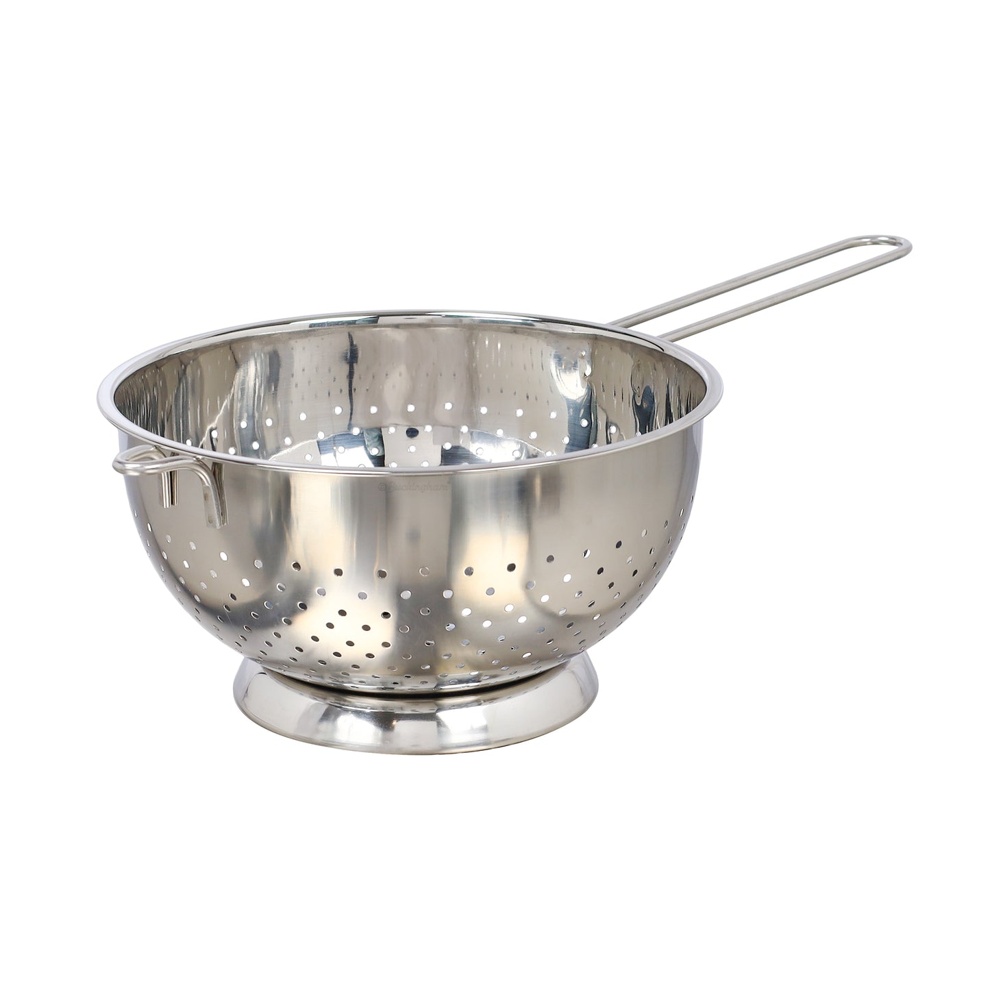 Buckingham Stainless Steel Hemisphere Colander Long Handle