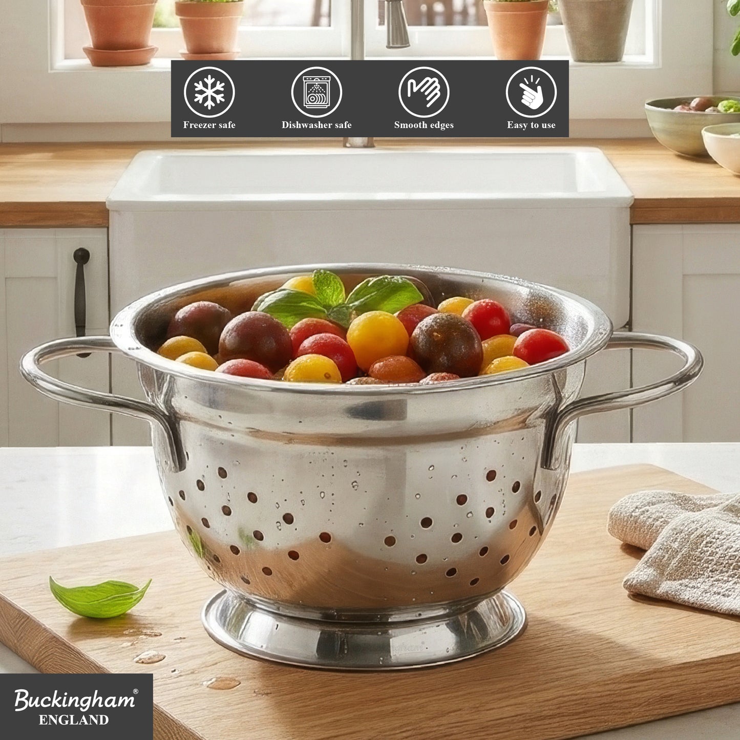 Stainless Steel Colanders 