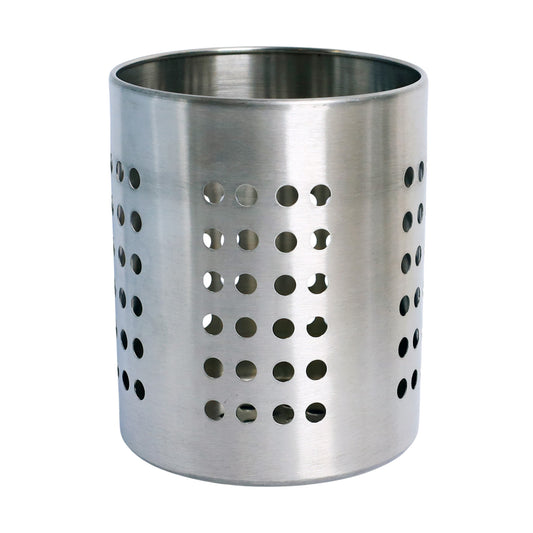 Buckingham Kitchen utensils holder stainless steel 11 x 13 cm.