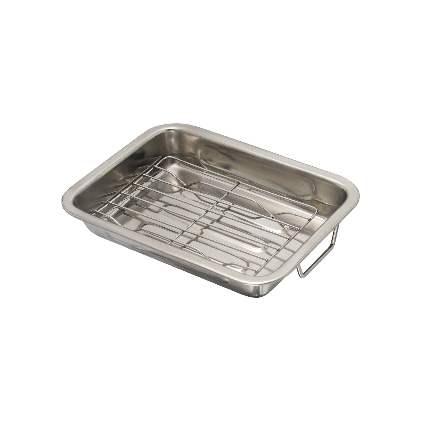 Buckingham Roasting dish with grill Folding Side Handles