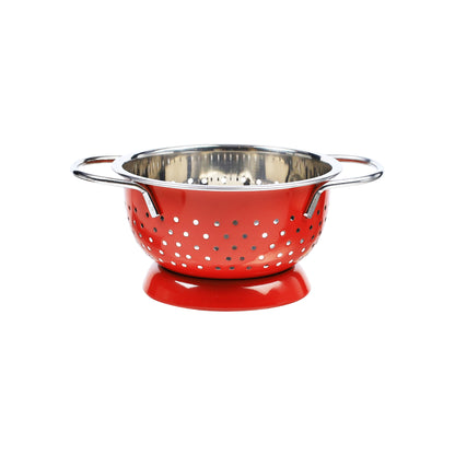 Buckingham Hemisphere colander / strainer , Red