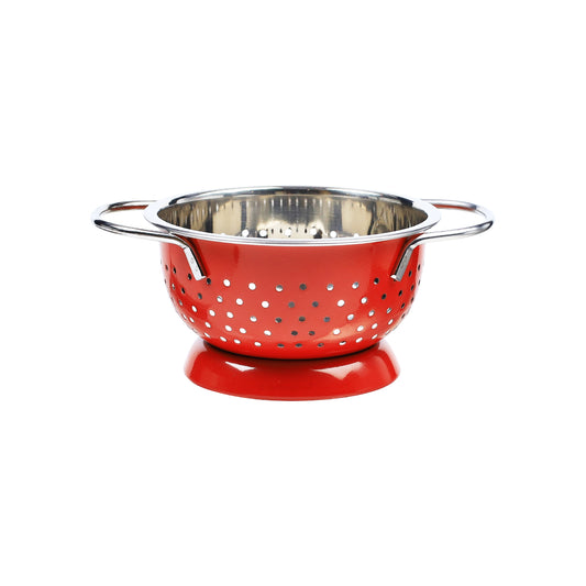Buckingham Hemisphere colander / strainer , Red