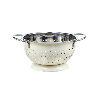Buckingham Hemisphere colander / strainer , Cream