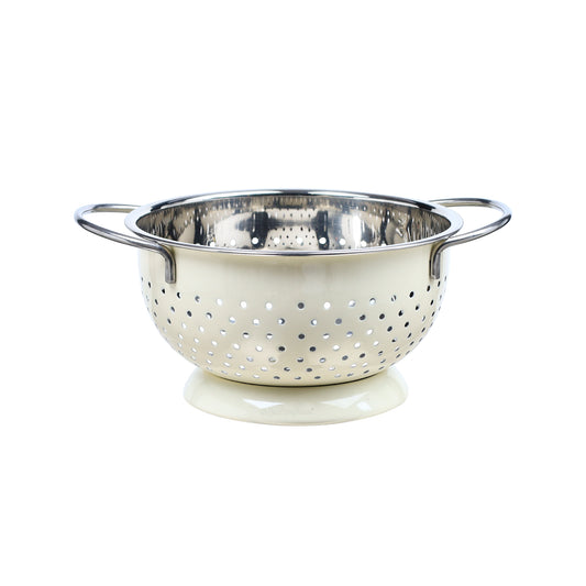 Buckingham Hemisphere colander / strainer , Cream
