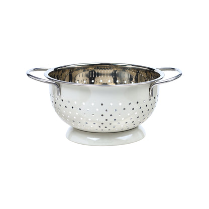 Buckingham Hemisphere colander / strainer , Ivory Grey