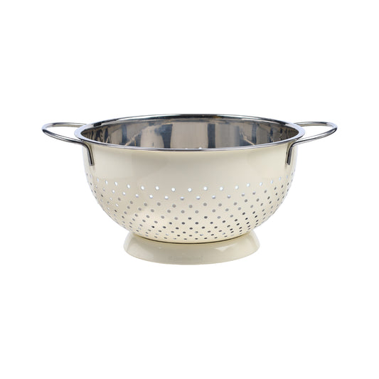 Buckingham Hemisphere colander / strainer , Cream
