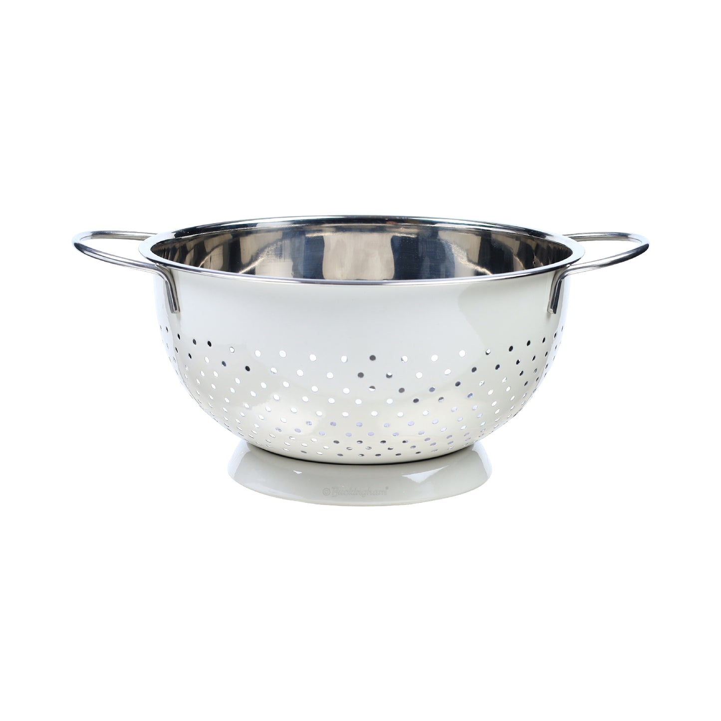 Buckingham Hemisphere colander / strainer , Ivory Grey