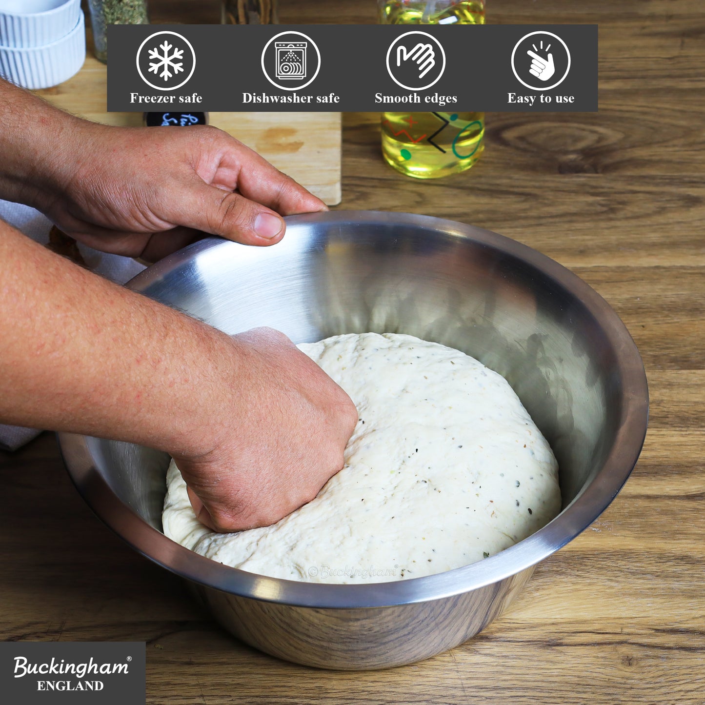stainless steel washing up bowl