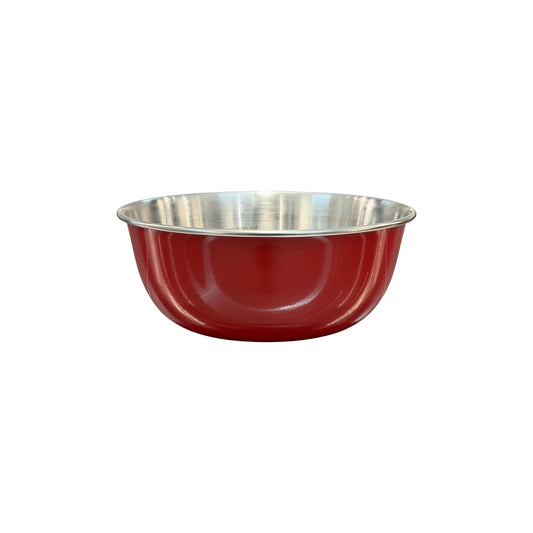 Buckingham Stainless Steel Deep Mixing Bowl / Baking Bowl Red