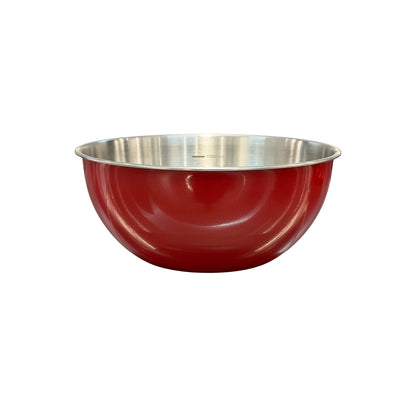 Buckingham Stainless Steel Deep Mixing Bowl / Baking Bowl Red