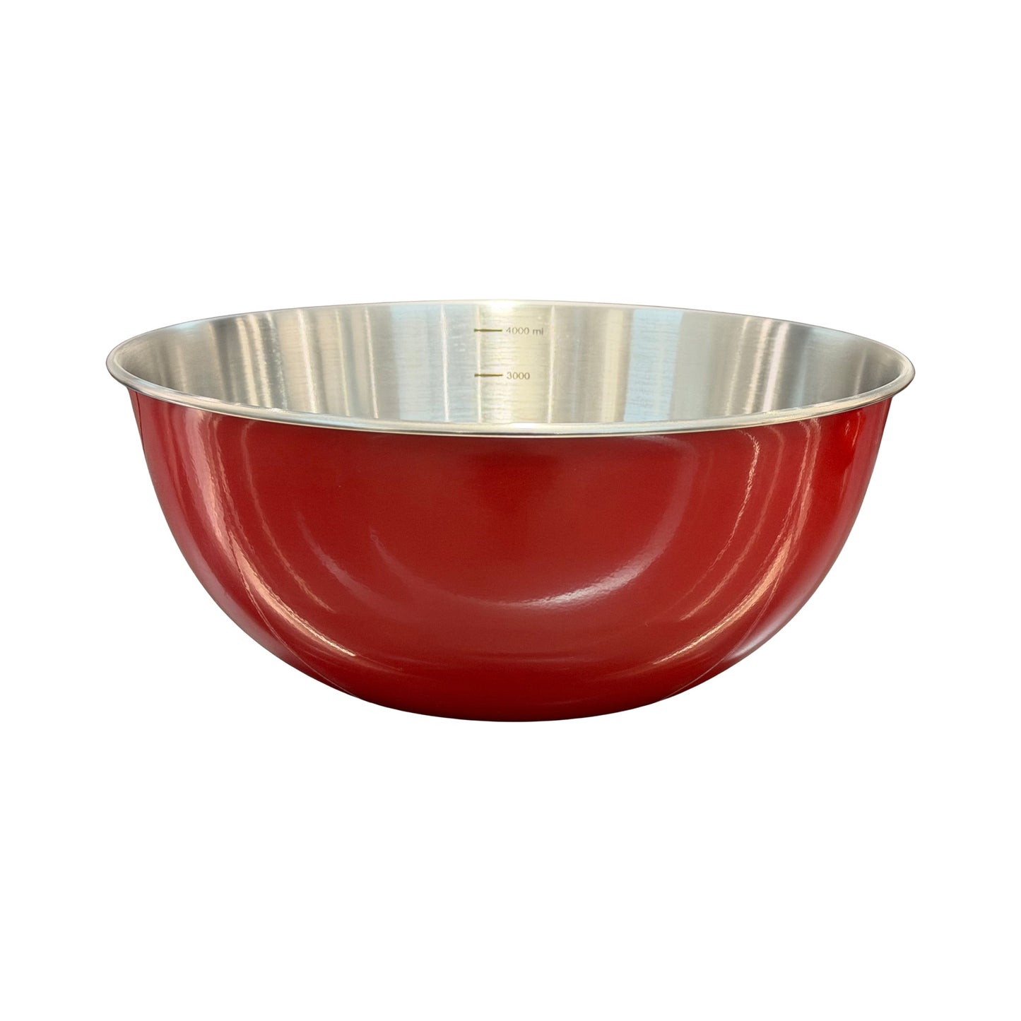 Buckingham Stainless Steel Deep Mixing Bowl / Baking Bowl Red