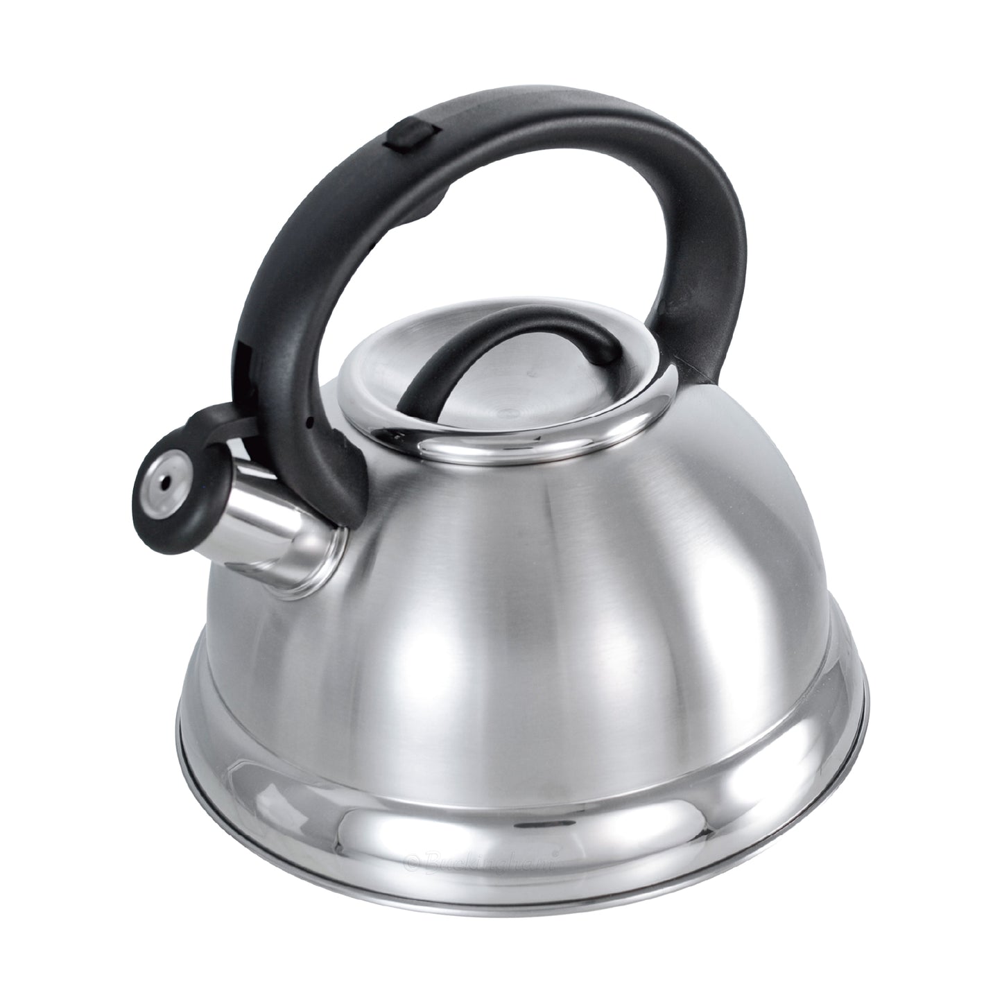 Buckingham Stainless Steel Stovetop Kettle Easy Grip Handle 3 Litre