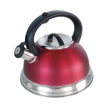 Buckingham Stainless Steel Stovetop Kettle Easy Grip Handle 3 Litre