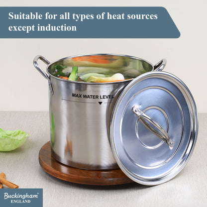 Buckingham Stainless Steel Stock Pot