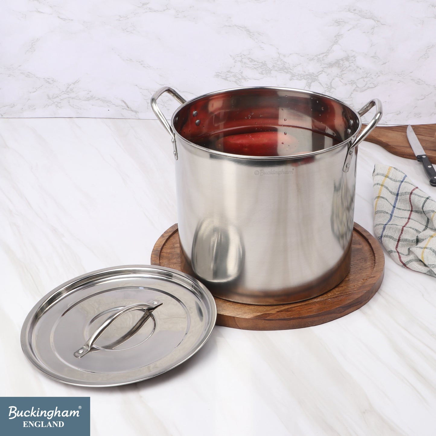 Buckingham Stainless Steel Stock Pot