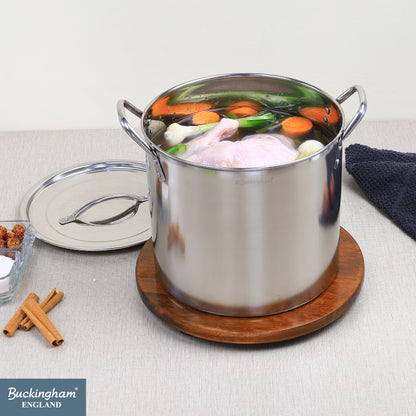 Buckingham Stainless Steel Stock Pot