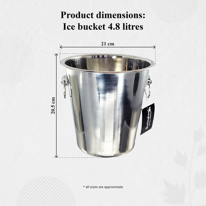 Buckingham Stainless Steel Wine Bottle Cooler 4.8 L