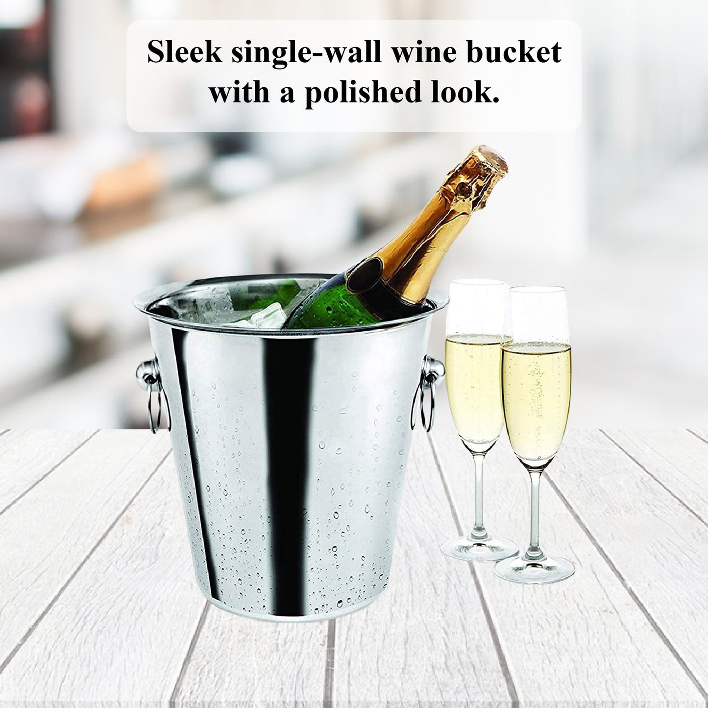 Buckingham Stainless Steel Wine Bottle Cooler 4.8 L