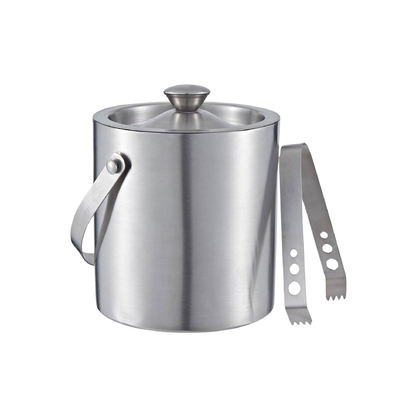 Buckingham Stainless Steel Double Wall Ice Bucket with Tong 1.75 L