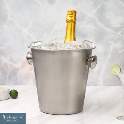 Buckingham Stainless Steel Champagne / Wine Bottle Bucket 4.8 L / 21.5 cm