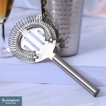 Buckingham Stainless Steel Cocktail Strainer 20 cm