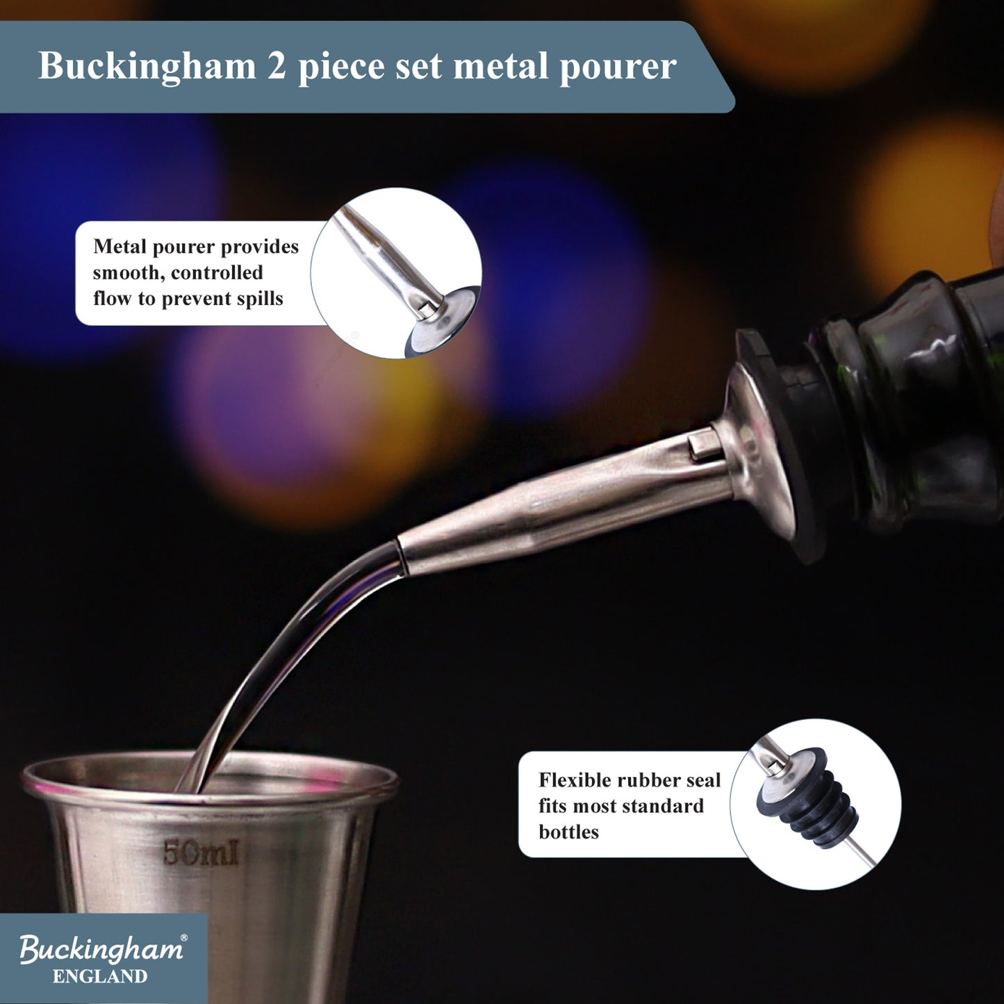 Buckingham Pourer Wine 11.5 cm